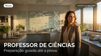 Capa: PROFESSOR DE CIÊNCIAS