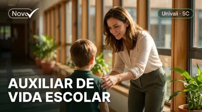 Capa: AUXILIAR DE VIDA ESCOLAR