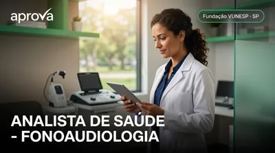 Capa: ANALISTA DE SAÚDE - FONOAUDIOLOGIA