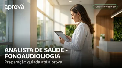 Capa: ANALISTA DE SAÚDE - FONOAUDIOLOGIA