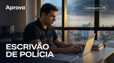 Capa: ESCRIVÃO DE POLÍCIA
