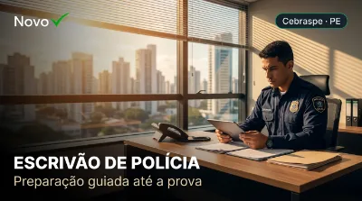 Capa: ESCRIVÃO DE POLÍCIA