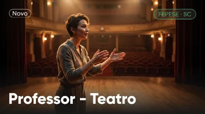 Capa: Professor - Teatro
