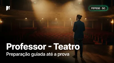 Capa: Professor - Teatro