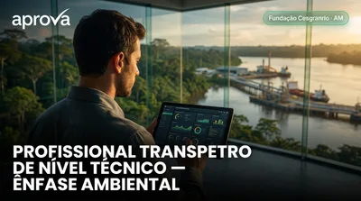Capa: PROFISSIONAL TRANSPETRO DE NÍVEL TÉCNICO — ÊNFASE AMBIENTAL