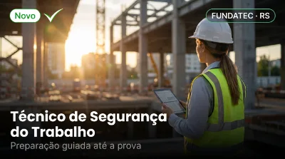 Capa: Técnico de Segurança do Trabalho