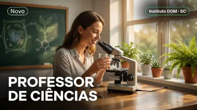 Capa: PROFESSOR DE CIÊNCIAS