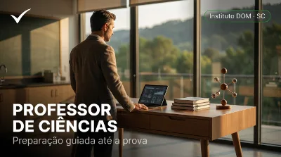 Capa: PROFESSOR DE CIÊNCIAS
