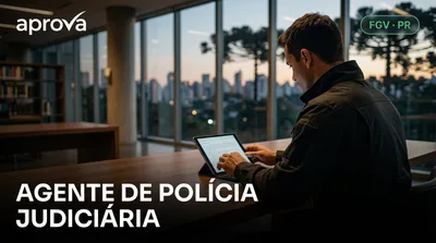 Capa do curso AGENTE DE POLÍCIA JUDICIÁRIA