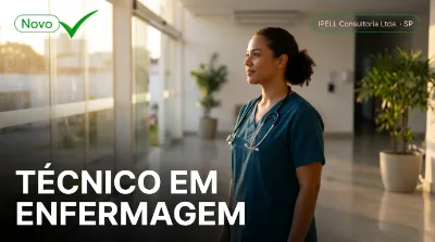 Capa: TÉCNICO EM ENFERMAGEM