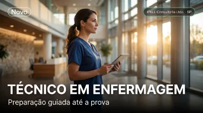 Capa: TÉCNICO EM ENFERMAGEM