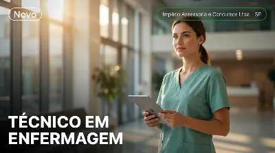 Capa: TÉCNICO EM ENFERMAGEM