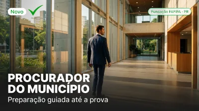 Capa: PROCURADOR DO MUNICÍPIO