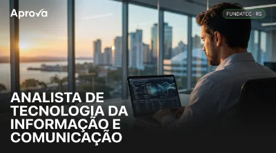 Capa: ANALISTA DE TECNOLOGIA DA INFORMAÇÃO E COMUNICAÇÃO