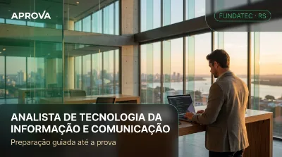 Capa: ANALISTA DE TECNOLOGIA DA INFORMAÇÃO E COMUNICAÇÃO