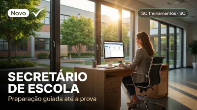 Capa: SECRETÁRIO DE ESCOLA