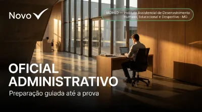 Capa: OFICIAL ADMINISTRATIVO