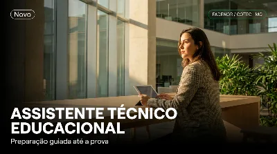 Capa: ASSISTENTE TÉCNICO EDUCACIONAL