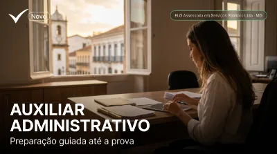 Capa: AUXILIAR ADMINISTRATIVO