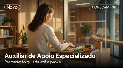 Capa: Auxiliar de Apoio Especializado