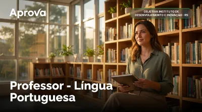 Capa: Professor - Língua Portuguesa
