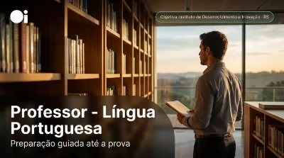 Capa: Professor - Língua Portuguesa
