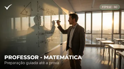 Capa: PROFESSOR - MATEMÁTICA