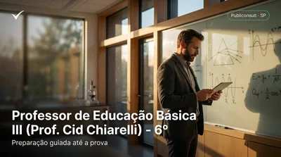 Capa: Professor de Educação Básica III (Prof. Cid Chiarelli) - 6º ano da Educação Básica ao Ensino Médio - Física
