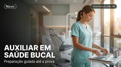 Capa: AUXILIAR EM SAÚDE BUCAL
