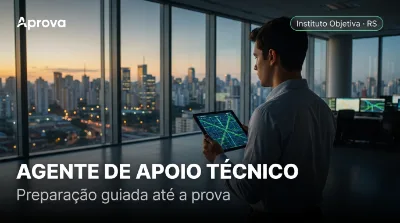 Capa: AGENTE DE APOIO TÉCNICO