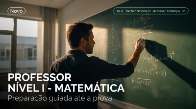 Capa: PROFESSOR NÍVEL I - MATEMÁTICA