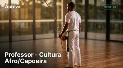 Capa: Professor - Cultura Afro/Capoeira