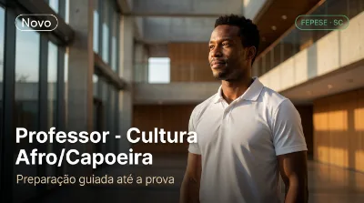 Capa: Professor - Cultura Afro/Capoeira