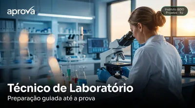 Capa: Técnico de Laboratório