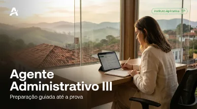 Capa: Agente Administrativo III
