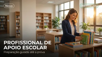 Capa: PROFISSIONAL DE APOIO ESCOLAR