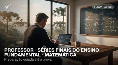 Capa: PROFESSOR - SÉRIES FINAIS DO ENSINO FUNDAMENTAL - MATEMÁTICA