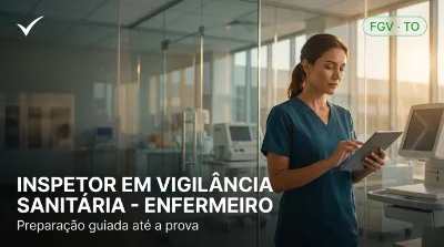 Capa: INSPETOR EM VIGILÂNCIA SANITÁRIA - ENFERMEIRO