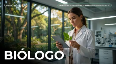 Capa: BIÓLOGO