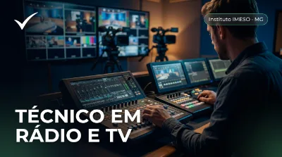 Capa: TÉCNICO EM RÁDIO E TV