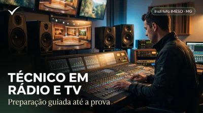 Capa: TÉCNICO EM RÁDIO E TV