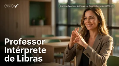 Capa: Professor Intérprete de Libras