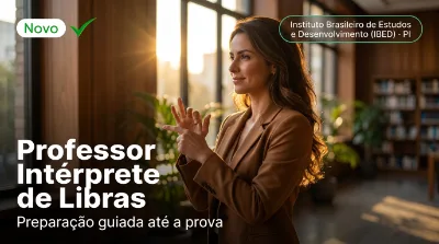 Capa: Professor Intérprete de Libras