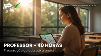 Capa: PROFESSOR – 40 HORAS