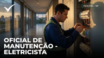 Capa: OFICIAL DE MANUTENÇÃO - ELETRICISTA