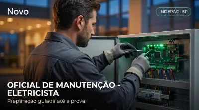 Capa: OFICIAL DE MANUTENÇÃO - ELETRICISTA