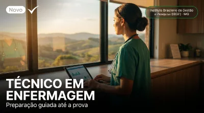 Capa: TÉCNICO EM ENFERMAGEM