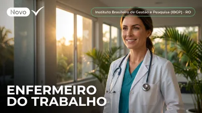 Capa: ENFERMEIRO DO TRABALHO