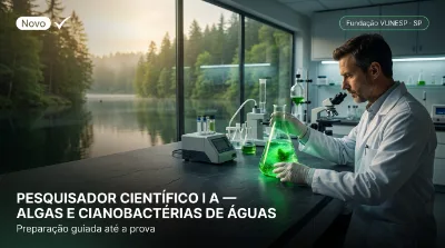 Capa: PESQUISADOR CIENTÍFICO I A — ALGAS E CIANOBACTÉRIAS DE ÁGUAS CONTINENTAIS