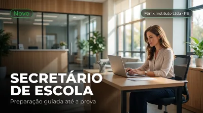 Capa: SECRETÁRIO DE ESCOLA